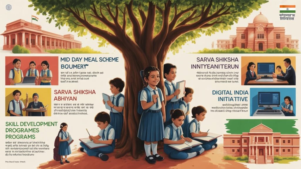 Government schemes for education in India