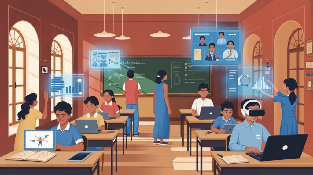 Role of technology in Indian education