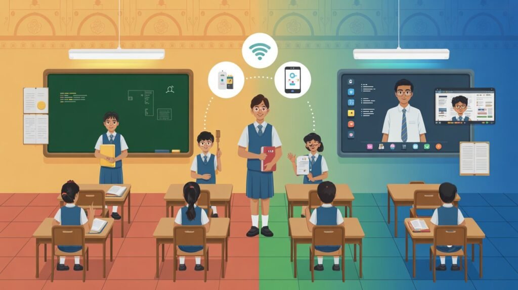 Role of technology in Indian education